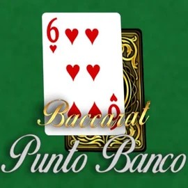 Baccarat - Punto Banco online game logo by Red Tiger Gaming on pelikioskiscasino.fi