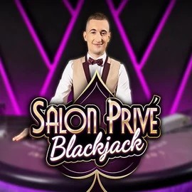 Blackjack Salon Privé slot logo by Ezugi at Pelikioski Casino