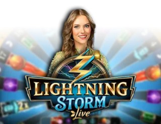 Lightning Storm logo – Live Casino by Evolution at Pelikioski Casino