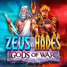 Official Slots logo: Zeus vs Hades: Gods of War by Pragmatic Play at Pelikioski Casino